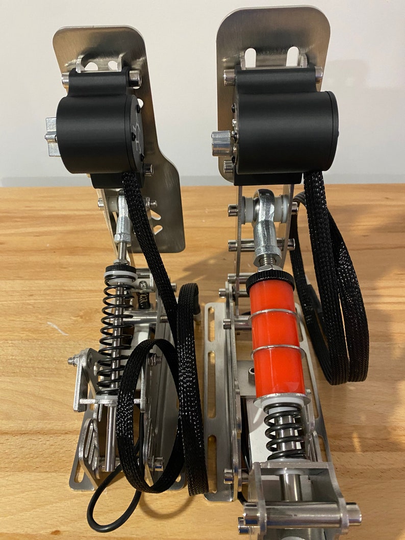 Spring Racing Pegas SIMSONN Pro Haptic Pedals Simracing Rumble Motor With Simhub (pedals ...