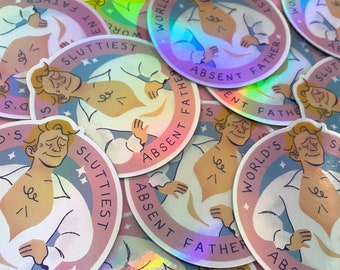 Stede Bonnet Holographic Vinyl Sticker | OFMD