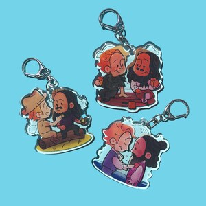 Gentlebeard Blackbonnet 2.5&quot; Acrylic Charm | OFMD