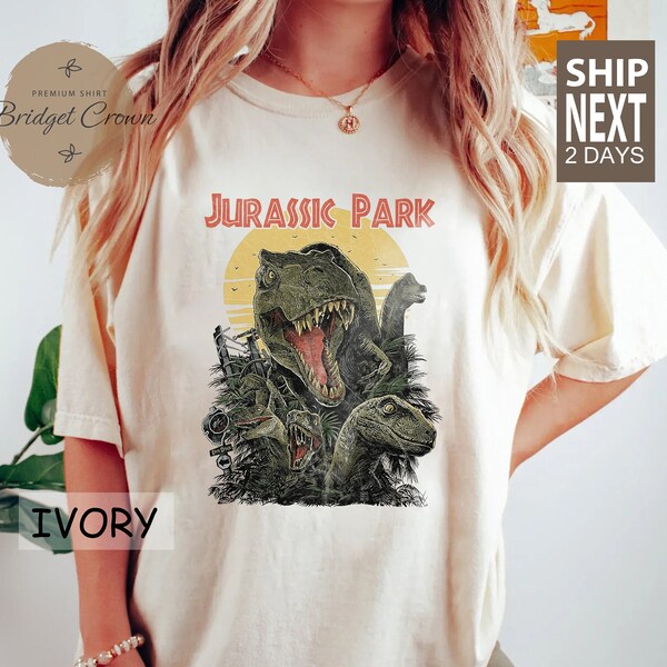 Jurassic Park Tee - Etsy