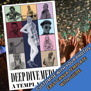 Customizable Eras Tour Poster Template – Taylor Swift Inspired (Digital Download)