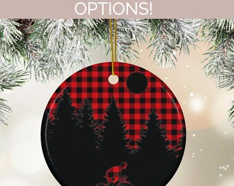 Mountain Bike Ornament - Personalized Mountain Biking gift Paid Bicycle Christmas Ornament MNT Bike Gift Downhill Bike Holiday Ornament