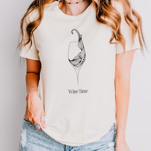 Wine Time T-shirt Wine Weekend Gift Fun Wine Glass Tee Vineyard Trip Tshirt Wine Country Top Vino Before Vows Gift Winery Birthday Shirt