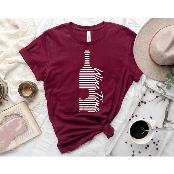 Wine Time Wine Tasting Tee Cute Wine Shirt Wine Trip Group Shirt Wine Vacay Top Girl's Vineyard Trip Gift Boozy Mom Gift Unisex Wine tee
