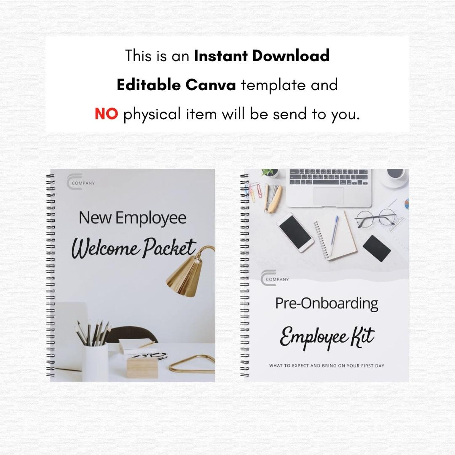 Employee Welcome Package: Editable HR Onboarding Template (canva) - Etsy
