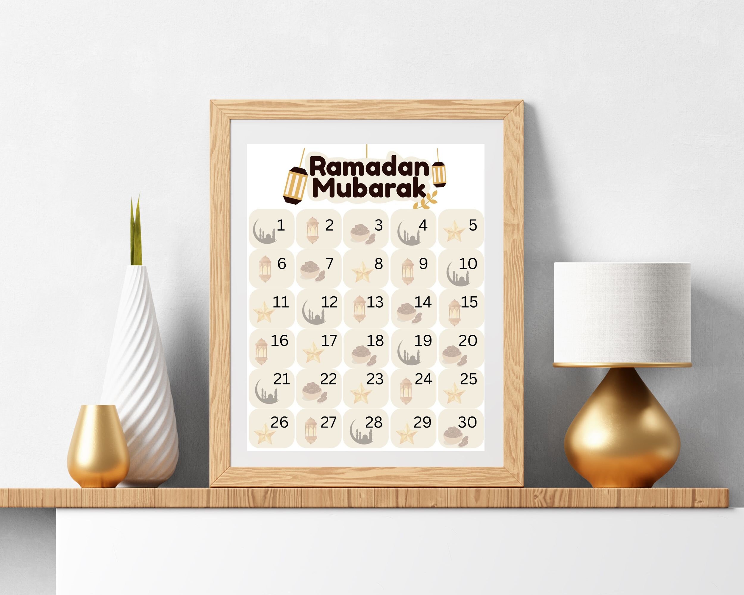 Printable Ramadan Countdown - Etsy