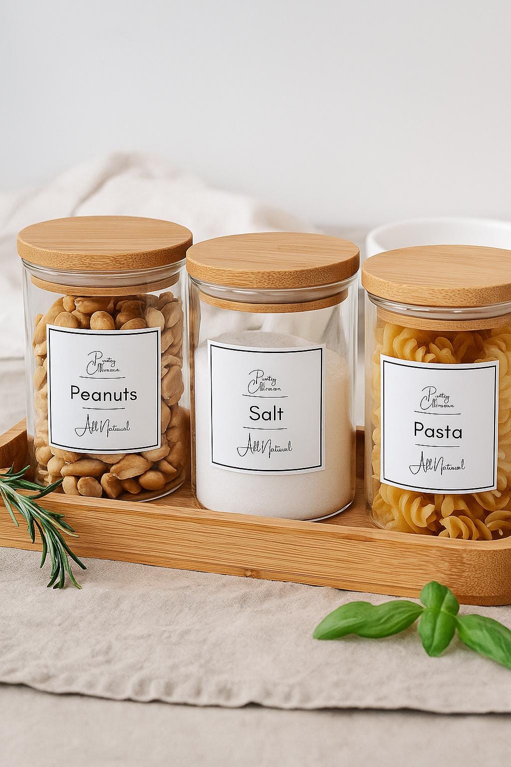 Printable Kitchen Pantry Label Template Bundle (digital Download) - Etsy
