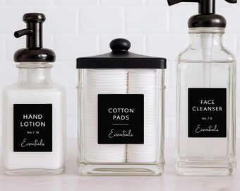 30 Etichette Impermeabili Per Bottiglie - Adesivi Rimovibili Per Shampoo, Balsamo, Bagnoschiuma - Foto 7