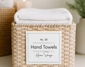 Printable Organization Labels: Custom Storage Bin Templates (Digital Download)