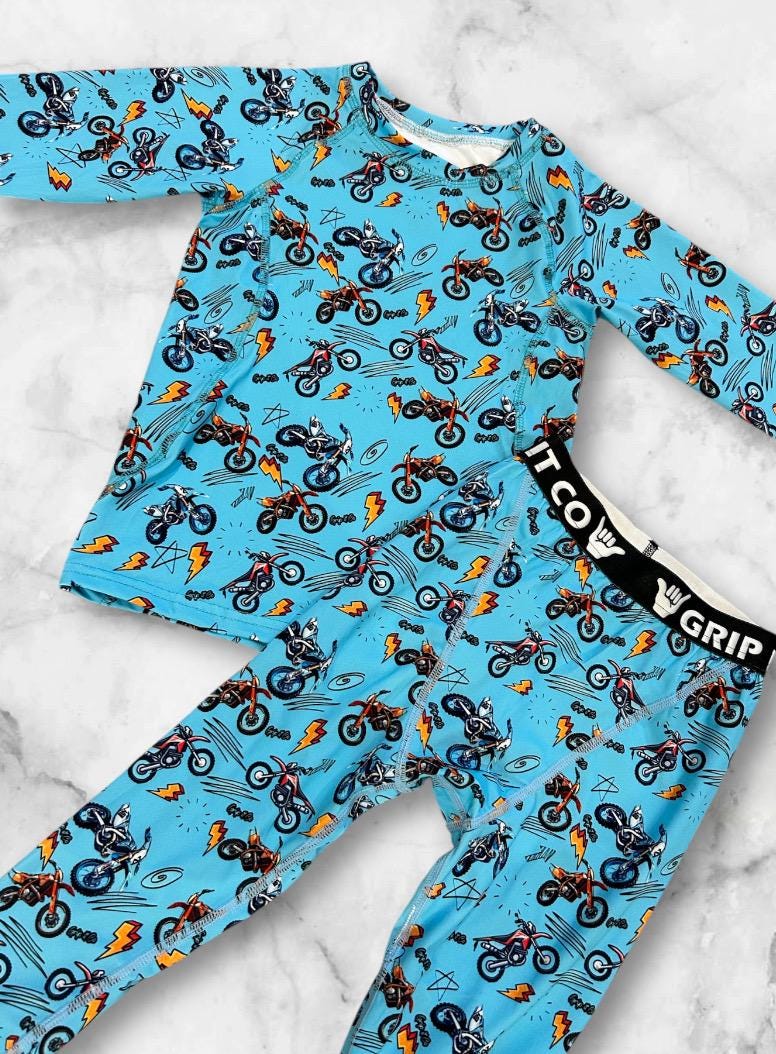 Youth dirt bike pajamas sale