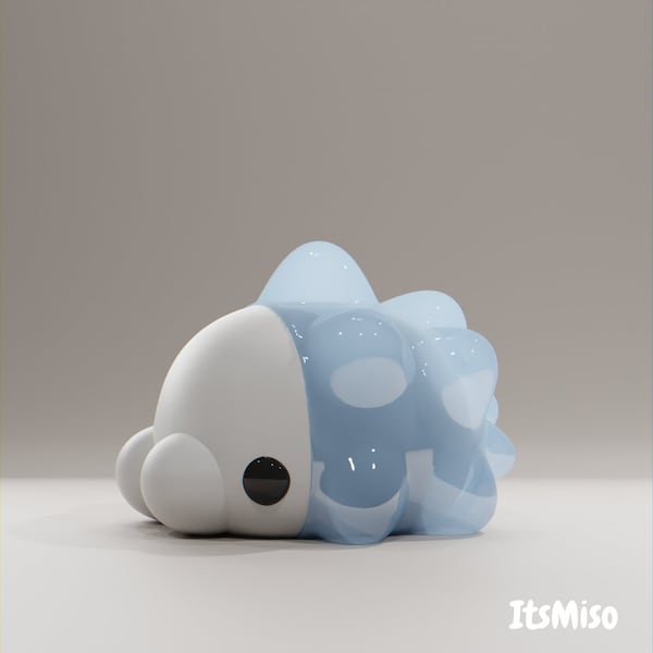 ItsMiso 3D Printable STL File - Little Ice Worm