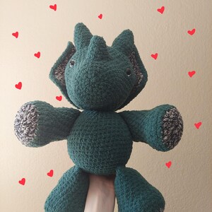Green Triceratops