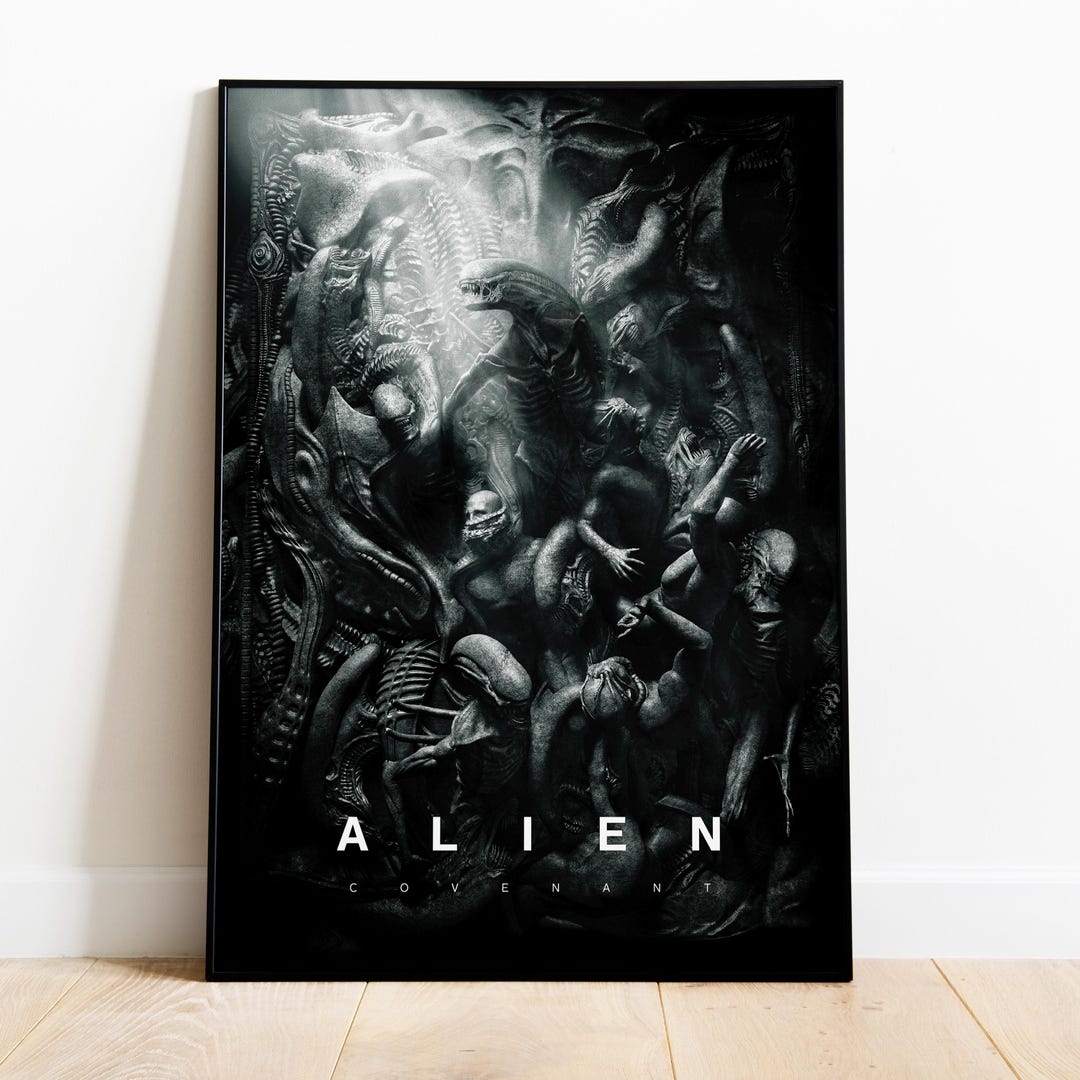 Alien Covenant Poster - Xenomorph - Weyland Yutani - Facehugger - Movie ...