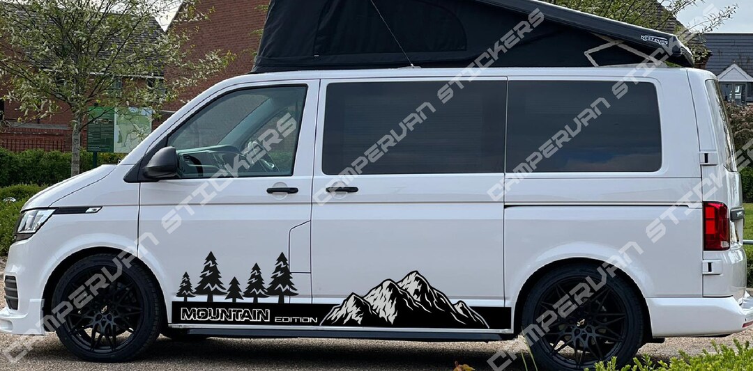 Multivan Sticker Side Stripe Sticker Mountain Editon, for Volkswagen Multivan California ...