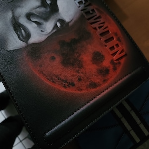 Hand painted The Crow purse