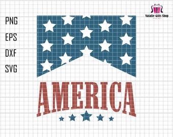 America Svg Png, America Svg, Retro 4th of July svg, America flag Svg, Independence Day Svg, Usa Flag Svg, Memorial Day svg, Patriotic svg