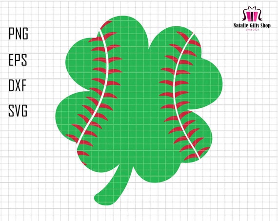Shamrock Baseball Svg, Baseball Patrick Svg, Lucky Charms Svg, Patrick Game Day Svg, Baseball Lover Svg, Baseball Season Svg, Sports Mom Svg