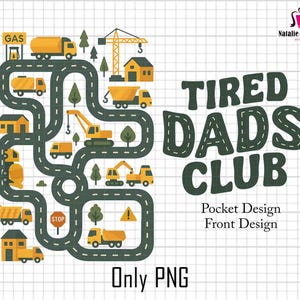 疲れたお父さんクラブPNG、建設作業員PNG、お父さんのカーレーストラックPNG、お父さんの背中にカーレーストラックを敷くプレイマット、父の日