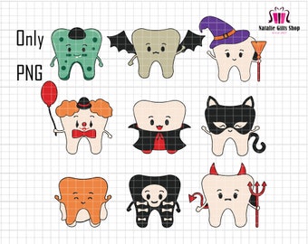 Dentist Character Png, Halloween Dentist Png, Retro Halloween Png, Dental Assistance, Cute Ghost Teeth Png, Trick Or Teeth , Dentist Witch