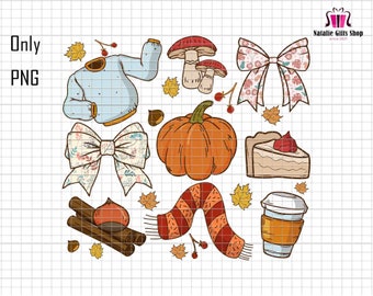Fall Sublimation Png, It's Fall Yall Png, Coffee Pumpkin Spice Png, Pumpkin Season Png, Retro Fall Png, Autumn Fall Png, Thanksgiving Png