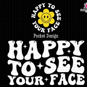 Happy To See Your Face Svg, Retro Teacher Svg, Teachers Day Svg, Teacher Gift Svg, Teacher Life Svg, Back To School Svg, 1st Day Of School