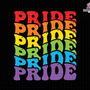 Pride Svg, Groovy LGBT Svg, Gay Pride Svg, LGBTQ Svg, Raibow Pride Svg, Gay Saying, Pride Month Svg, Human Rights Svg, LGBTQ Ally Svg