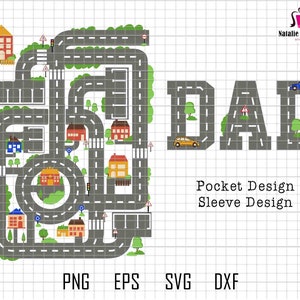 お父さんのカーレーストラックSVG、お父さんの背中でカーレーストラックをプレイするSVG、お父さんの背中でカーレーストラックをプレイするマット、マットロードカーレーストラックSVG、お父さんと息子、SVG、最高のお父さんSVG