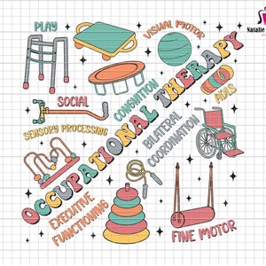 Occupational Therapy Svg Helping You Grow to Your Full Potential Svg