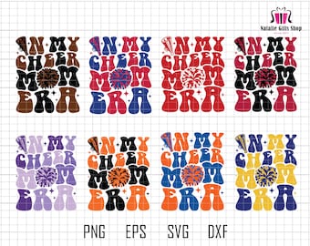 W moim pakiecie Cheer Mom Era Svg, W moim wieku Svg, Cheer Mom Svg, Football American Svg, Cheer Mom Life, Koszulka Cheerleader, Koszulka Cheerleader