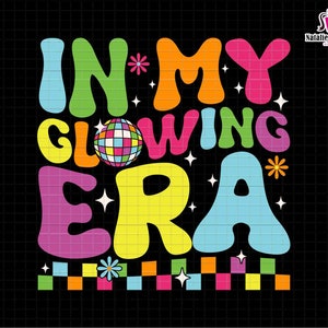 In My Glowing Era Svg, Grow To Your Full Potential, Mental Health Awareness, You Are Enough Svg, You Matter Svg, Anxiety, Therapist Svg