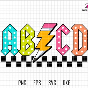 Retro Teacher Svg, ABCD Teacher Tour Svg, Back To School Svg, End of Year Svg, Teacher Gift, Kindergarten Teacher Svg, Elementary School Svg
