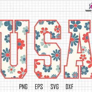 USA Svg, Retro America Svg, 4th Of July Svg, 4th Of July Sublimation Design, America Svg, Patriotic Svg, Digital Download
