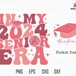 Personalized Teacher Svg, In My 2024 Senior Era Svg, Retro Teacher Svg, Back To School Svg, Teacher Era Svg, Senior 2024 Svg, Class Of 2024