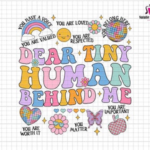 Liebe kleine Menschen hinter mir Schule