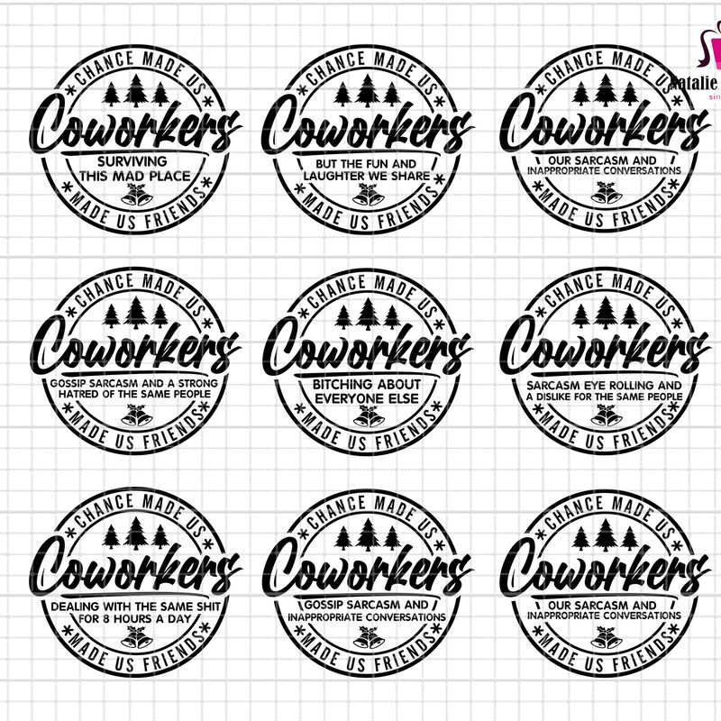 Work Made Us Coworkers Svg - Etsy