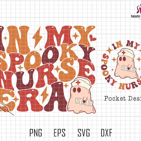 In My Spooky Nurse Era Svg, Nurse Day Svg, Nurse Life Svg, Spooky Nurse Png, Spooky Halloween Nurse Life Svg, Spooky Nurse Crew, Nursing Svg