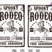 Spooky Rodeo Svg, October 31 Svg, Cowboy Svg, Western Desert Svg ...