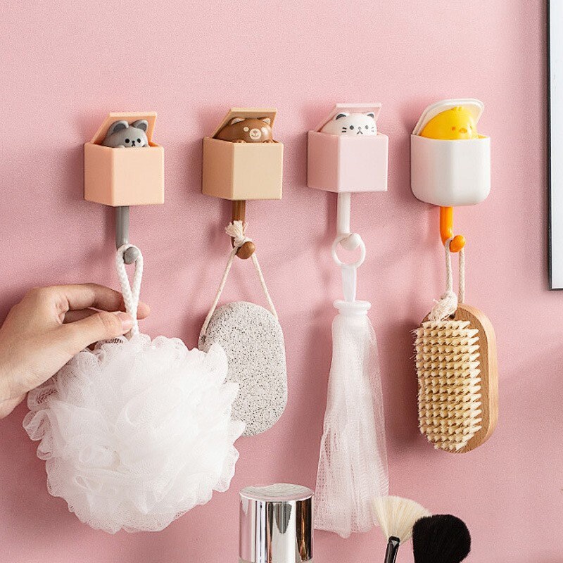 Cute Cat Key Holder for Wall Pop up Cat Coat Hooks Creative Etsy