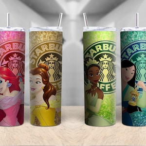 Starbucks Coffee Princess Custom 20oz Tumbler