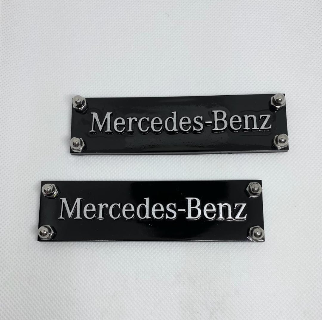 Mercedes Benz Floor Mat Emblem AMG Logo Cla Cls Decoration G Etsy