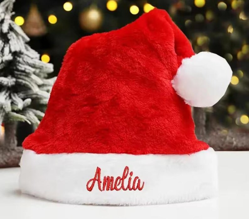Santa Hat With Name