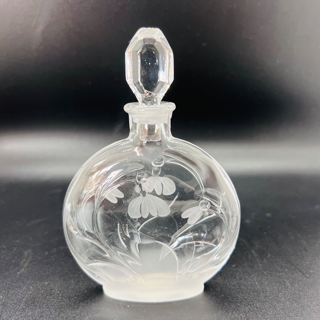 Vintage Royal Brierley Crystal Scent Bottle Parfum Bottle Etsy