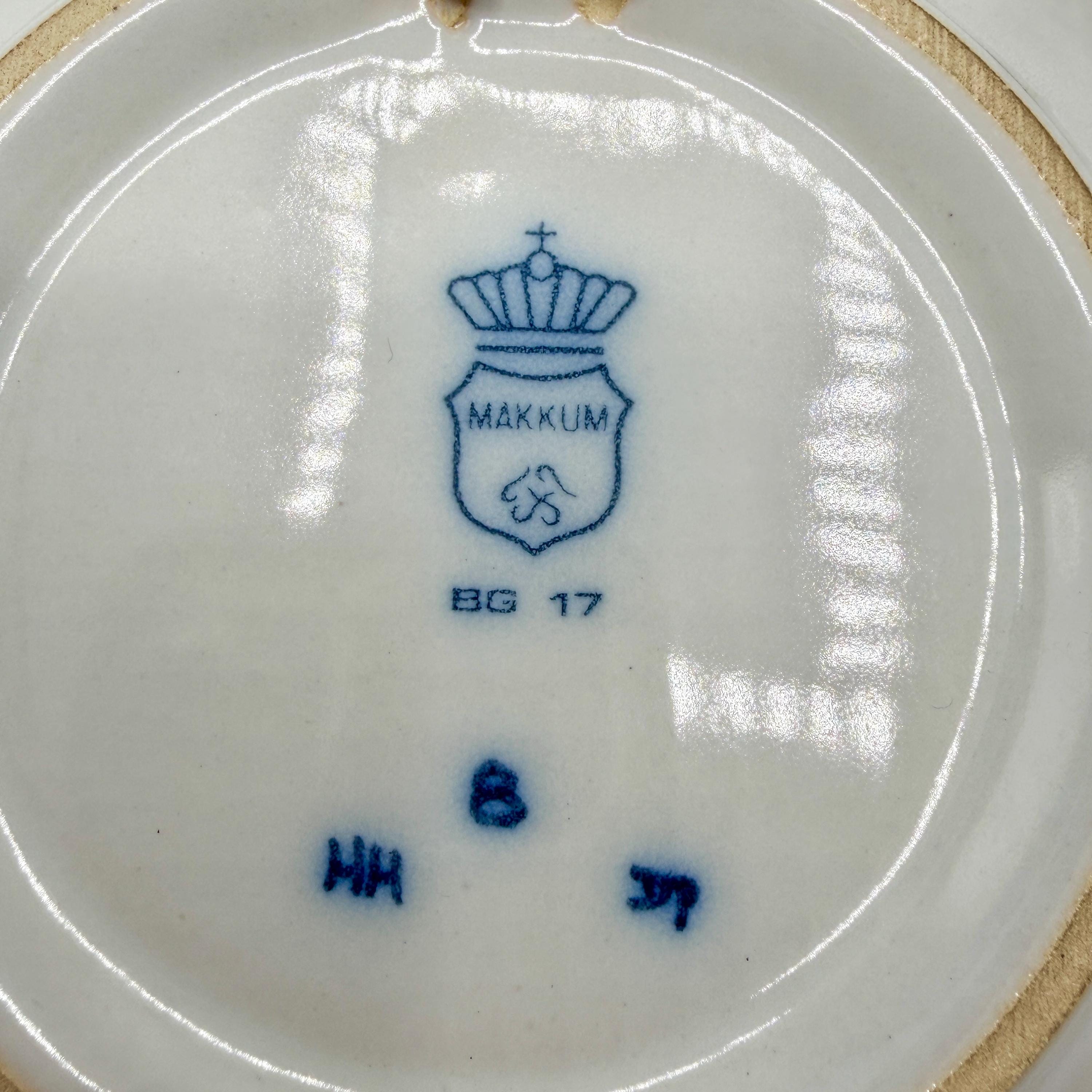 Royal Tichelaar Makkum Delftware Plates, Hand Painted Dutch