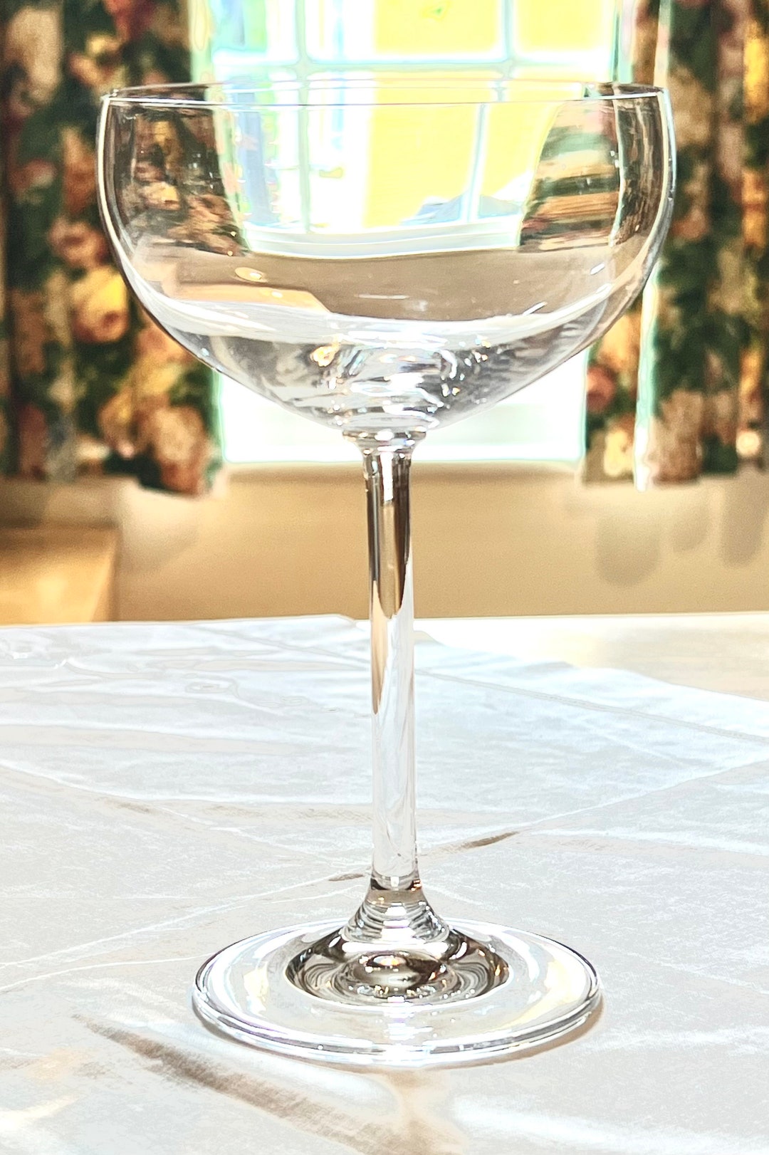 DARTINGTON CHAMPAGNE GLASSES Dartington Crystal Glass Martini Glass