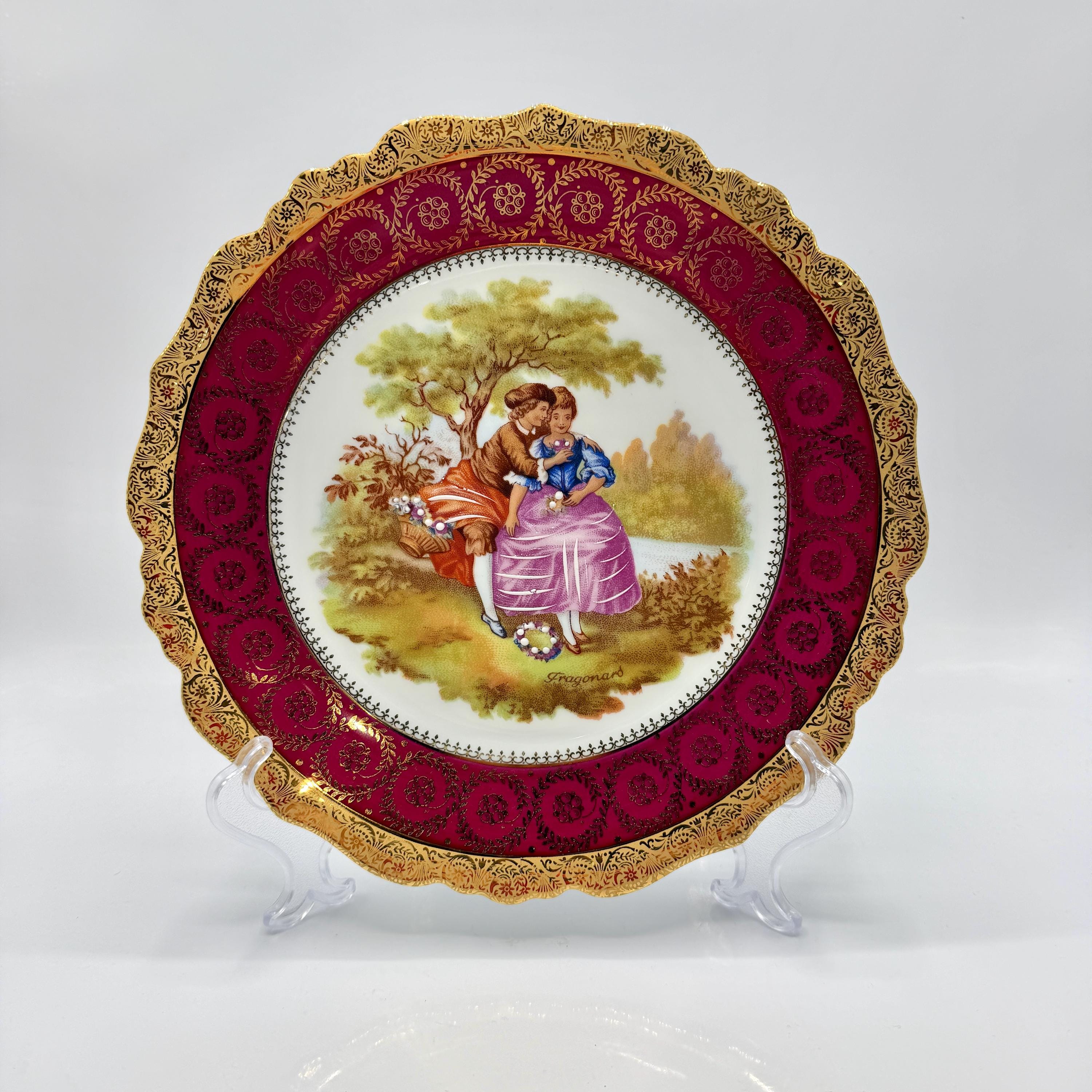  LIMOGES プレート　5枚セット Limoges Jammer Seignolles - Etsy