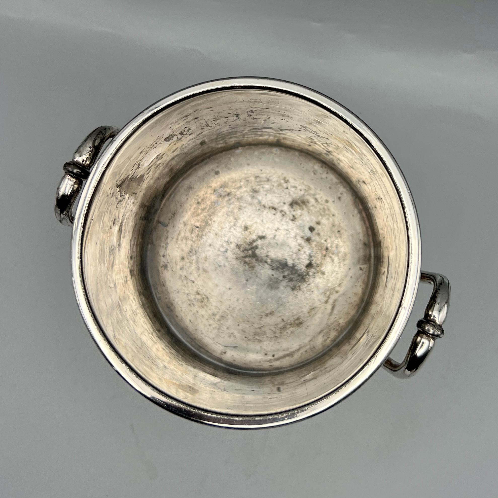 SILVER-PLATED WINE Cooler by James Dixon & Sons, Antique Bottle