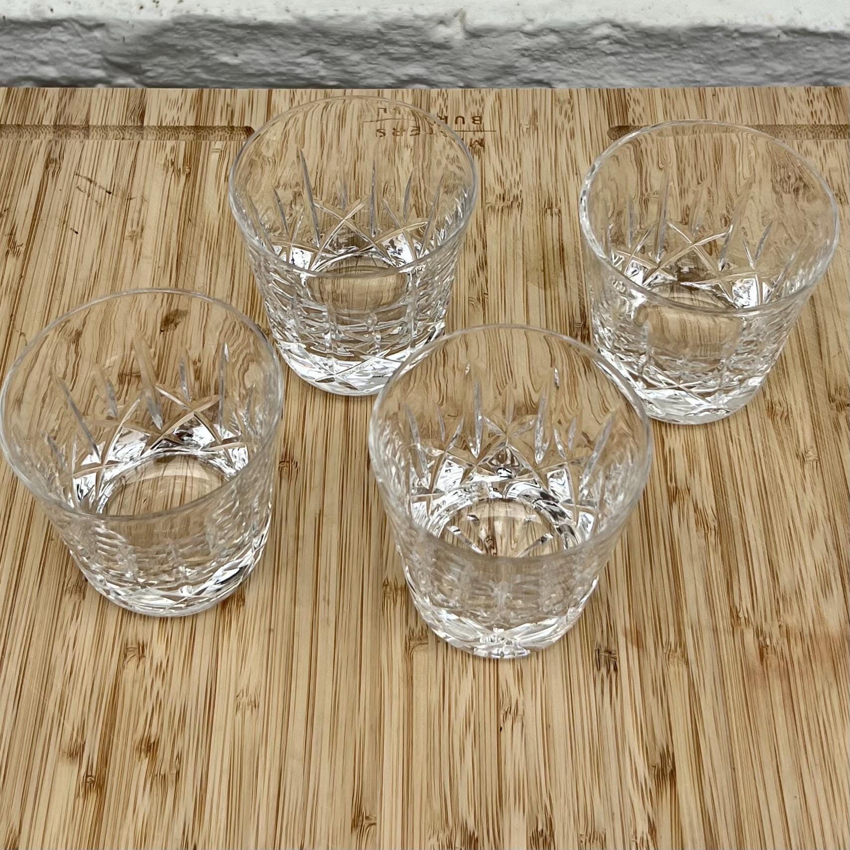 DIAMANTE Set Of 4 Hand-Cut Crystal Whisky Glasses Premium Short Tumbler Set With Elegant Silhouette Design Cocktail Gin And Tonic Water Or Juice Gift Boxed Crystal Drinkware 1000.834.elx P 383424043 - View #8