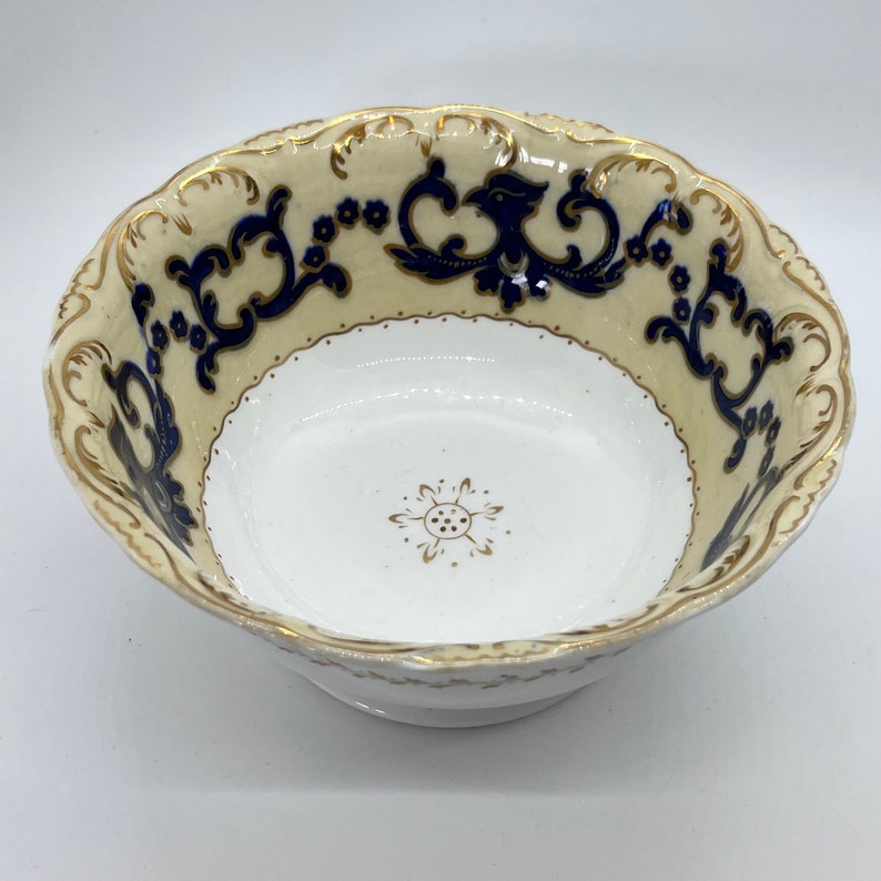 Antique Porcelain Bowl Antique White Gilded Bowl Antique - Etsy