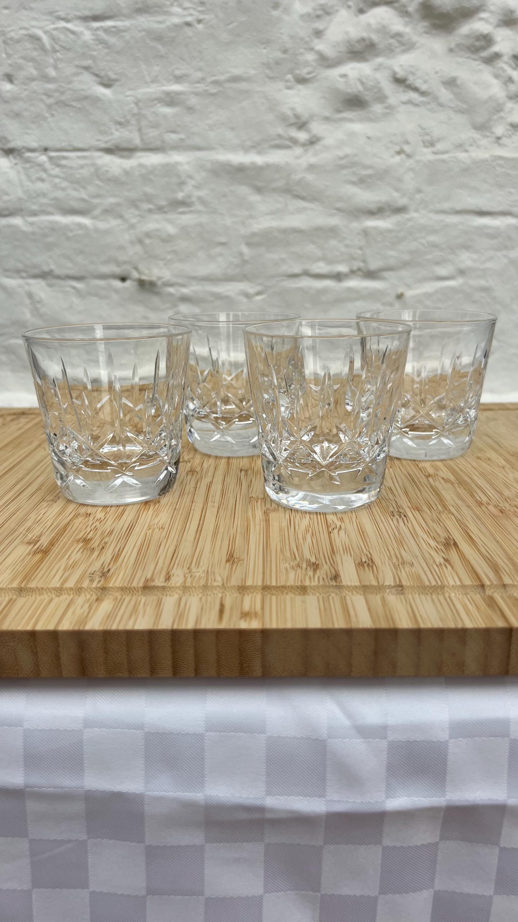 DIAMANTE Set Of 4 Hand-Cut Crystal Whisky Glasses Premium Short Tumbler Set With Elegant Silhouette Design Cocktail Gin And Tonic Water Or Juice Gift Boxed Crystal Drinkware 1000.834.elx P 383424043 - View #11