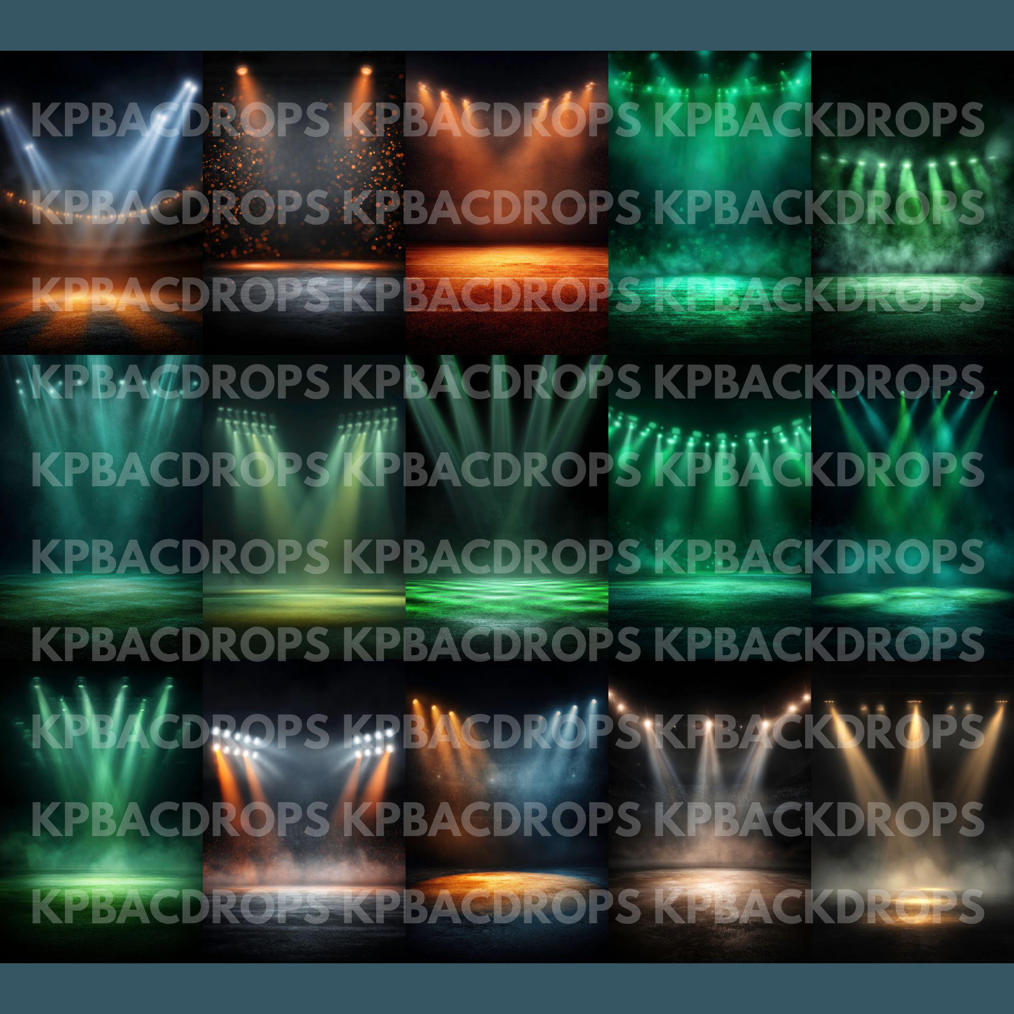 150 Sport Spotlights Backdrop Overlays Pack - Etsy